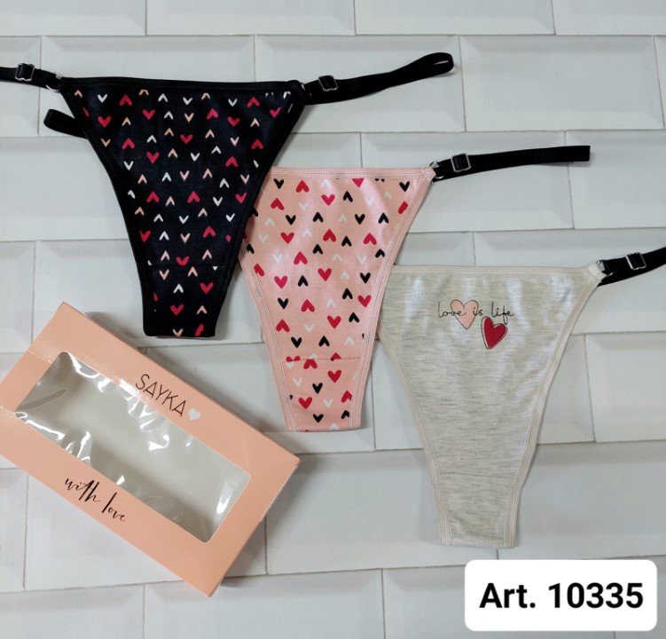 10335 SAYKA PACK X3 COLALESS ART.SA10335 - Image 1