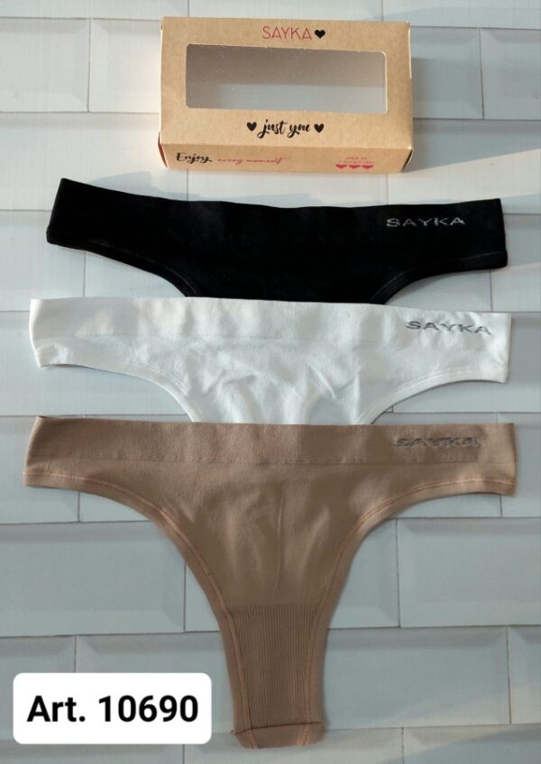 PACK X3 COLALES SEAMLESS ART.SA10690