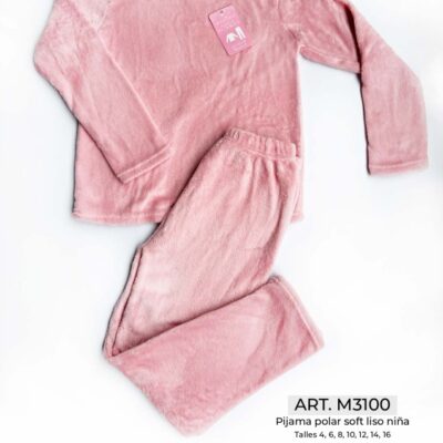 PIJAMA NIÑA LISO ART.MX3100