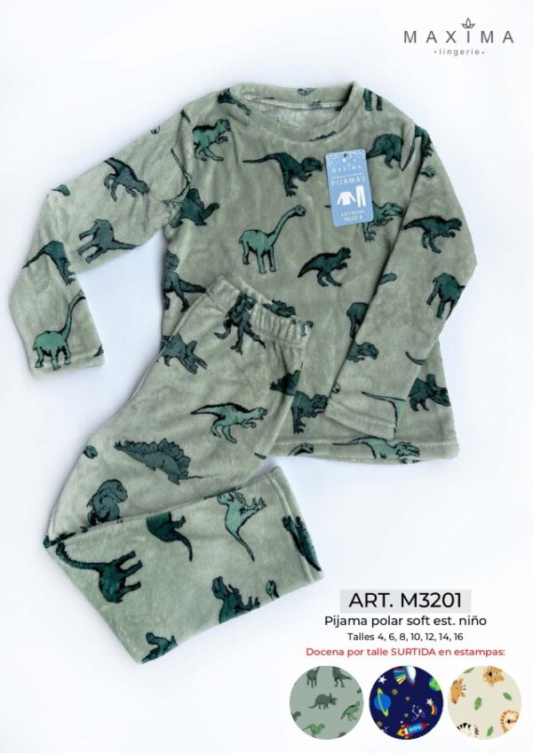 PIJAMA NIÑO ESTAMPA ART.MX3201