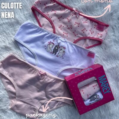 PACK X3 CULOTTE NENA  NAVIDAD ART.MY44