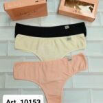 PACK X3 CULOTTE LESS ALGODON Y LYCRA BASICA ART.SA10153
