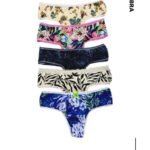 PACK X3 COULOTTE LESS ALG Y LYCRA ESTAMPADA PUNTILLA ART.VIN5002